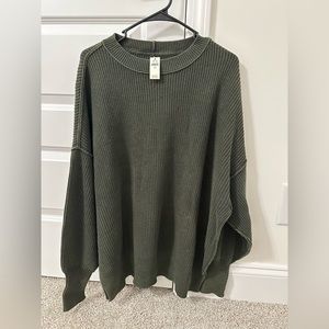 Oversized women’s sweater